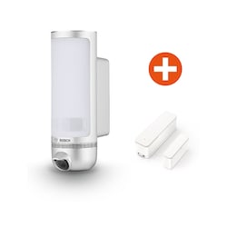 Bosch Smart Home smarte Au&szlig;enkamera Eyes + T&uuml;r- /Fensterkontakt II Plus
