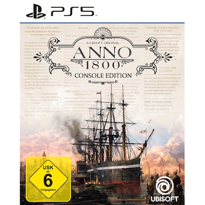 Anno günstig Kaufen-Anno 1800 - PS5. Anno 1800 - PS5 <![CDATA[• Plattform: Playstation 5 • Genre: Simulation • USK-Einstufung: Freigegeben ab 6 Jahren]]>. 