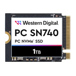 WD PC SN740 NVMe SSD 1 TB M.2 2230 PCIe 4.0 TCG Pyrite 2.01
