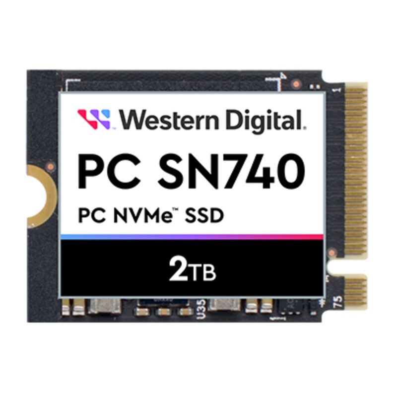 WD PC SN740 NVMe SSD 2 TB M.2 2230 PCIe 4.0