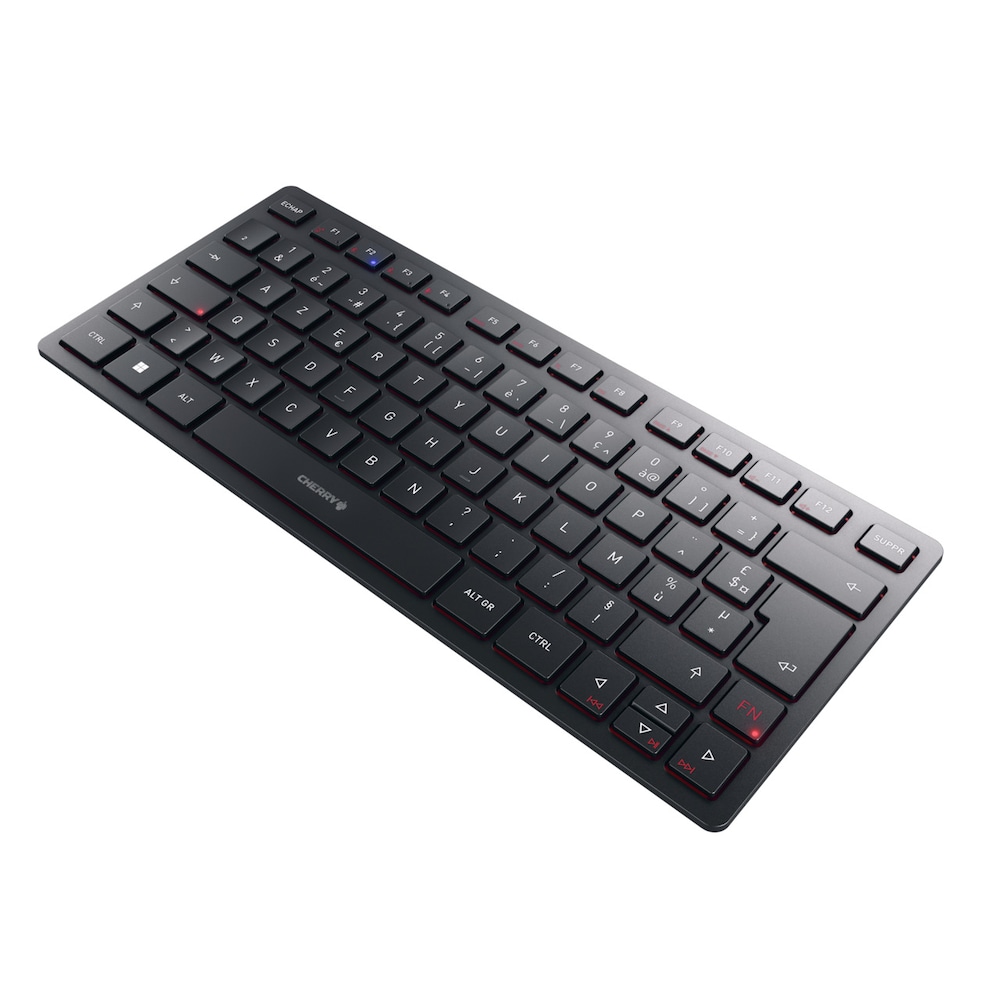 CHERRY KW 9200 MINI kabellose Tastatur, FR-Layout
