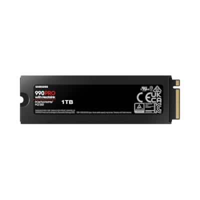 Station Kompatibel günstig Kaufen-Samsung 990 PRO Heatsink NVMe M.2 SSD 1 TB M.2 PCIe 4.0 3D-NAND TLC. Samsung 990 PRO Heatsink NVMe M.2 SSD 1 TB M.2 PCIe 4.0 3D-NAND TLC <![CDATA[• 1 TB • M.2 2280 Card, M.2 - Kompatibel mit der PlayStation™ 5 • Maximale Lese-/Schreibgeschwindigke