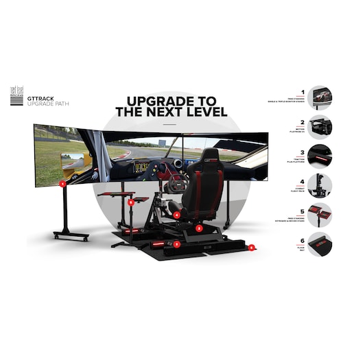 Next Level Racing GTtrack Racing Simulator Cockpit