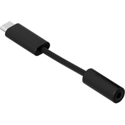 USB 5 günstig Kaufen-SONOS Eingangsadapter Schwarz. SONOS Eingangsadapter Schwarz <![CDATA[• 3,5-mm-auf-USB-C-Adapter • Kompatibel mit dem Era 100 und Era 300 • Farbe: schwarz]]>. 