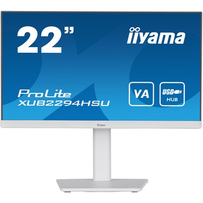 HD Monitor günstig Kaufen-iiyama ProLite XUB2294HSU-W2 54,5cm (21,5") FHD VA Monitor HDMI/DP/USB. iiyama ProLite XUB2294HSU-W2 54,5cm (21,5") FHD VA Monitor HDMI/DP/USB <![CDATA[• Energieeffizienzklasse: D • Größe: 54,6 cm (21,5 Zoll) 16:9, Auflösung: 1.920x1.080 Fu