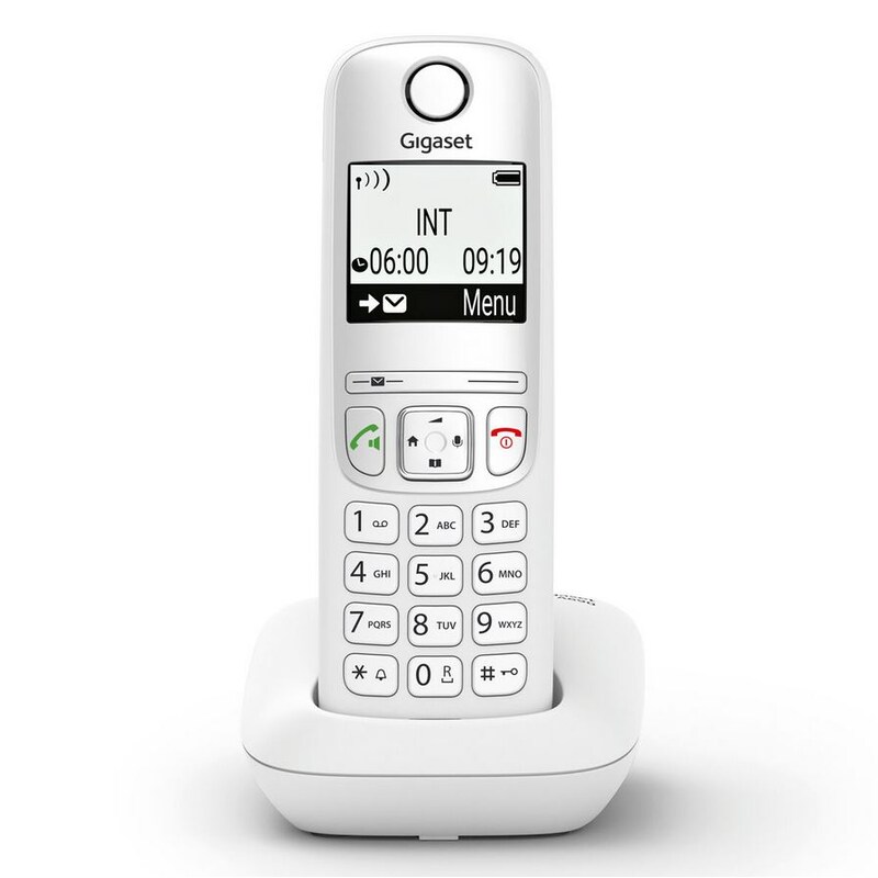 Gigaset A690 - Schnurlostelefon - Rufnummernanzeige weiß