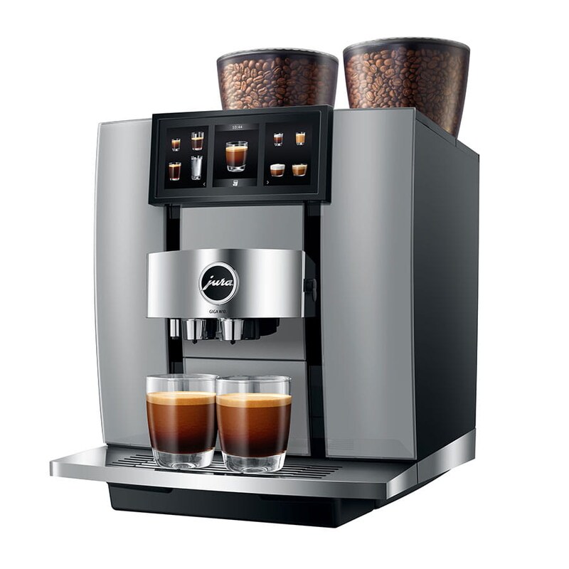 JURA Gastro GIGA W10 (EA) Diamond Silver Professional Vollautomat