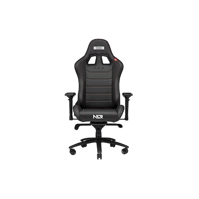 In The  günstig Kaufen-Next Level Racing Pro Gaming Chair Black Leather Edition. Next Level Racing Pro Gaming Chair Black Leather Edition <![CDATA[• 4D-Arm, verstellbar in Höhe, Drehung, Tiefe, sowie vorwärts und rückwä • Solide Konstruktion mit 2 mm Stahlrahmen und sta