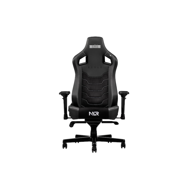 Next Level Racing Elite Chair Black Leather & Suede Edition
