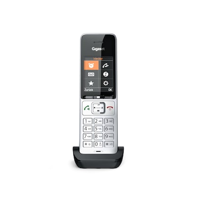 Gigaset Comfort 500HX - Schnurlostelefon - Rufnummernanzeige, DECT silber