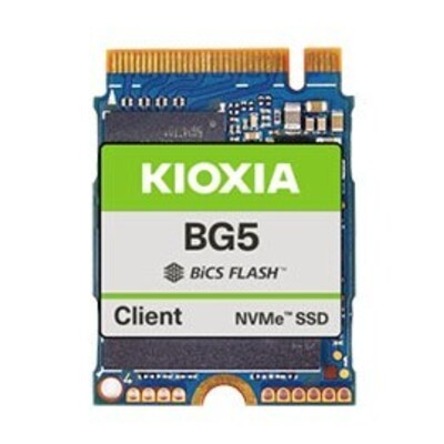 Deck günstig Kaufen-Kioxia BG5 NVMe SSD 512 GB M.2 2230 PCIe 4.0 kompatibel mit Valve Steam Deck™. Kioxia BG5 NVMe SSD 512 GB M.2 2230 PCIe 4.0 kompatibel mit Valve Steam Deck™ <![CDATA[• 512 GB - 2,23 mm Bauhöhe • M.2 2230 Card • Maximale Lese-/Schreibg