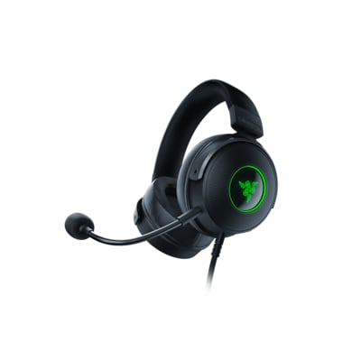 Razer günstig Kaufen-RAZER Kraken V3 Kabelgebundenes Gaming Headset. RAZER Kraken V3 Kabelgebundenes Gaming Headset <![CDATA[• Anwendungsbereich: Gaming, Kopfbügel beidseitig • Kabelgebunden, Schwarz, 325g • PC/ Notebook, USB-Anschluss, PlayStation, Nintendo Switch]]>.