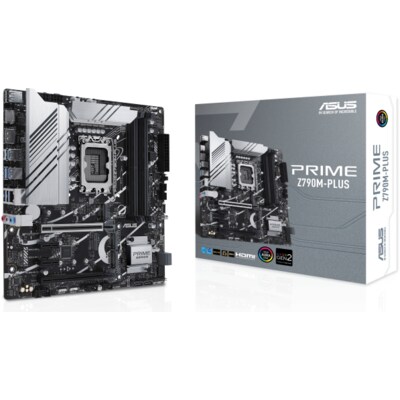 Core günstig Kaufen-ASUS PRIME Z790M-PLUS mATX Gaming Mainboard Sockel 1700 DP/HDMI/M.2/USB-C. ASUS PRIME Z790M-PLUS mATX Gaming Mainboard Sockel 1700 DP/HDMI/M.2/USB-C <![CDATA[• mATX Mainboard mit Sockel Intel 1700 für Intel Core 13. Generation-CPU • Intel Z790-Chipsa