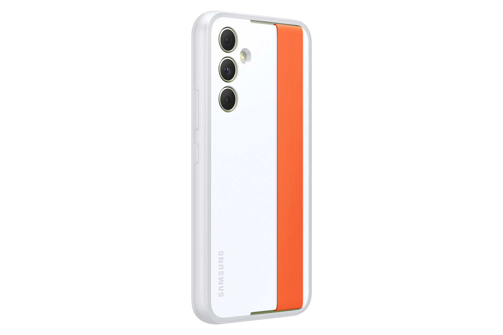 Samsung Haze Grip Case EF-XA546 f&uuml;r Galaxy A54 (5G), Wei&szlig;