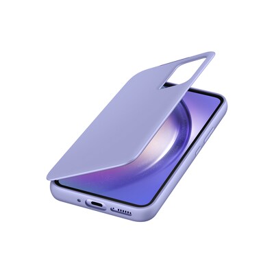 Case 4 günstig Kaufen-Samsung Smart View Wallet Case EF-ZA546 für Galaxy A54 (5G), Hellblau. Samsung Smart View Wallet Case EF-ZA546 für Galaxy A54 (5G), Hellblau <![CDATA[• Passend für Samsung Galaxy A54 • Material: Polyurethan • Schutz des Rahmens, der Rück