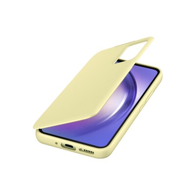SM A546 günstig Kaufen-Samsung Smart View Wallet Case EF-ZA546 für Galaxy A54 (5G), Hellgrün. Samsung Smart View Wallet Case EF-ZA546 für Galaxy A54 (5G), Hellgrün <![CDATA[• Passend für Samsung Galaxy A54 • Material: Polyurethan • Schutz des Rahmens,