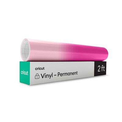 Cricut  kälteaktiviertes Vinyl Farbänderung – permanent 30,5x61cm (pink-magenta) | 00093573874994