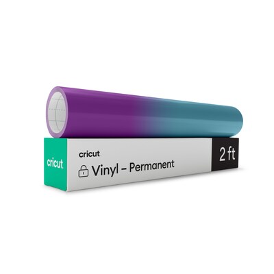 Cricut wärmeaktiviertes Vinyl Farbänderung - permanent 30,5x61cm (lila-türkis)