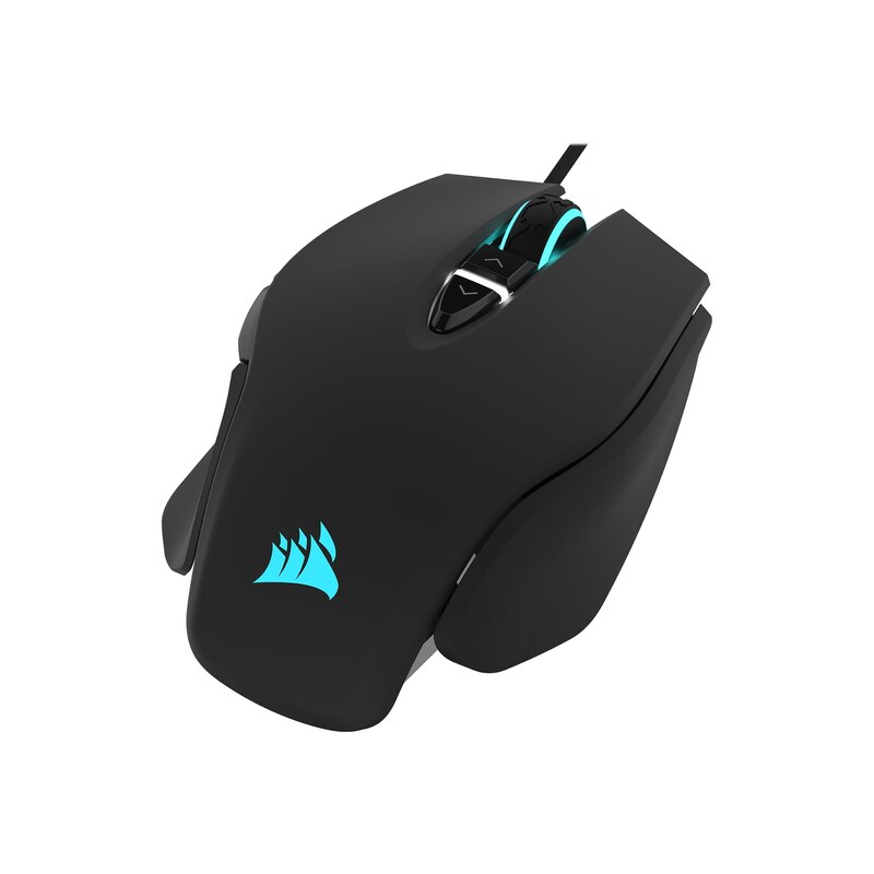 Corsair Gaming M65 ELITE RGB optische Gaming Maus 18.000 dpi schwarz