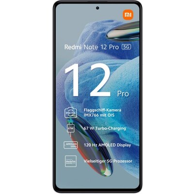 WH 10 günstig Kaufen-Xiaomi Redmi Note 12 Pro 5G 6/128GB Dual-SIM Smartphone polar white EU. Xiaomi Redmi Note 12 Pro 5G 6/128GB Dual-SIM Smartphone polar white EU <![CDATA[• Farbe: weiß • 2,6 GHz MediaTek Dimensity 1080 Octa-Core-Prozessor • 50 Megapixel Hauptkamera m