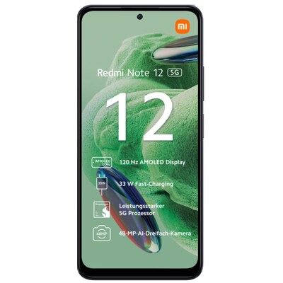 Onyx günstig Kaufen-Xiaomi Redmi Note 12 5G 4/128GB Dual-SIM Smartphone onyx gray EU. Xiaomi Redmi Note 12 5G 4/128GB Dual-SIM Smartphone onyx gray EU <![CDATA[• Farbe: anthrazit • 2 GHz Qualcomm Snapdragon 400 Octa-Core-Prozessor • 48 Megapixel Hauptkamera mit optisch
