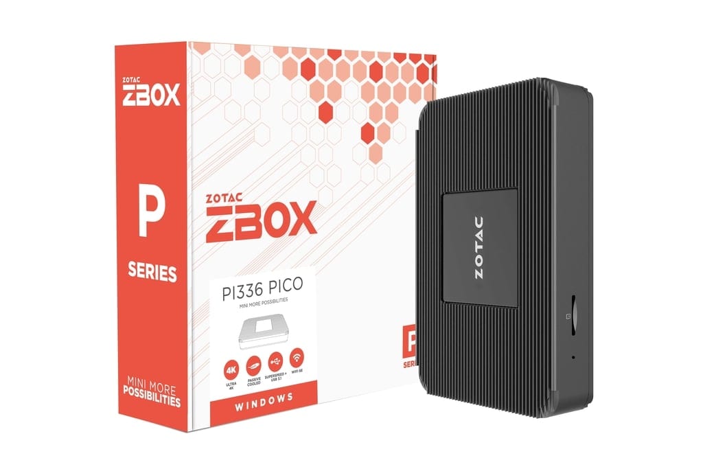 ZOTAC ZBOX PI336 PICO N6211 4GB/128GB Intel UHD W11P