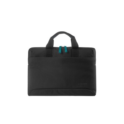 Book Notebook günstig Kaufen-Tucano Smilza, schlanke Laptoptasche aus Nylon für 13/14 Zoll, schwarz. Tucano Smilza, schlanke Laptoptasche aus Nylon für 13/14 Zoll, schwarz <![CDATA[• Notebooktasche aus Nylon • Farbe: Schwarz, kompatibel zu MacBook Air • Besonderheiten