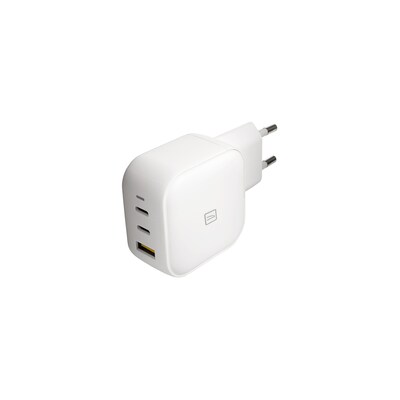 Extra C günstig Kaufen-Tucano 65W GAN USB WALL CHARGER, Wandladegerät mit EU-Stecker, weiss. Tucano 65W GAN USB WALL CHARGER, Wandladegerät mit EU-Stecker, weiss <![CDATA[• Extra schnelles Laden mit Qualcomm QuickCharge 3.0 • Zum Aufladen von Laptops und andere Ge