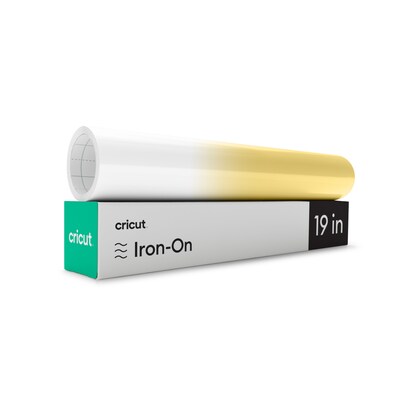 Circut UV-aktiviertes Iron-On mit Farbänderung 30,5x61cm (gelb)