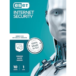 ESET Internet Security 2023 - 10 User/Devices - 1 Jahr - Lizenz ESD