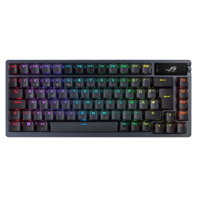 ASUS ROG Azoth RGB Schwarz - Kabellose 75% Hot-Swap Gaming Tastatur