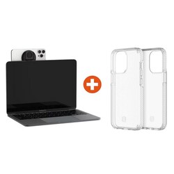 Belkin iPhone Mount MagSafe Mac Notebooks wei&szlig; + Incipio Duo Case iPhone 13 Pro