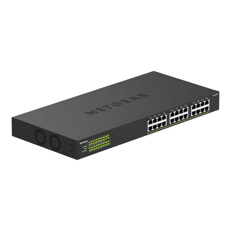 Netgear GS324PP - Switch - unmanaged - 24 x 10/100/1000 (PoE+)