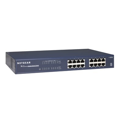 of Age günstig Kaufen-Netgear JGS516v2 - Switch - unmanaged - 16 x 10/100/1000. Netgear JGS516v2 - Switch - unmanaged - 16 x 10/100/1000 <![CDATA[• 16 Gigabit-Ports, Desktop oder Rack-Montage möglich • Sofortiges Plug-N-Play mit Auto-Negotiation und Auto MDI/MDI-X • Jum