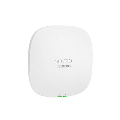 HP Smart günstig Kaufen-HPE Aruba R9B28A Instant ON AP25 (RW) - Accesspoint. HPE Aruba R9B28A Instant ON AP25 (RW) - Accesspoint <![CDATA[• 2,5-Gigabit-Ethernet-Uplink-Port • Wi-Fi CERTIFIED 6™ (Wi-Fi 6) • Smart-Mesh-WLAN-Unterstützung • Möglichkeit zur Fernverwaltun