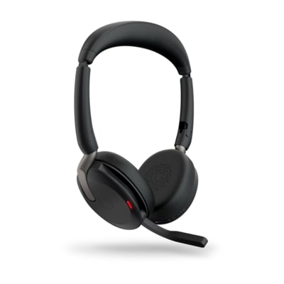 in 2 günstig Kaufen-Jabra Evolve2 65 Flex UC Stereo USB Headset schwarz USB-A Wireless-Charging-Pad. Jabra Evolve2 65 Flex UC Stereo USB Headset schwarz USB-A Wireless-Charging-Pad <![CDATA[• Geräuschisolierendes Design für mehr Konzentration • Unified Communication 