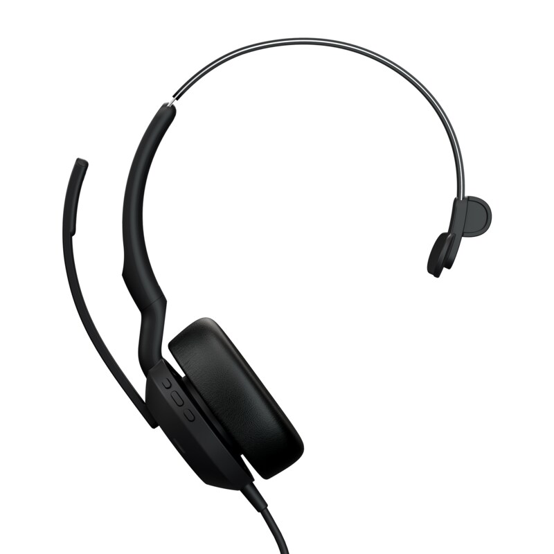 Jabra Evolve2 50 UC Mono USB Headset schwarz USB-C