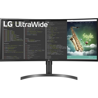 LG 35WN75CP-B.AEU 88,9cm (35") 21:9 VA UWQHD Curved Monitor HDMI/DP/USB-C