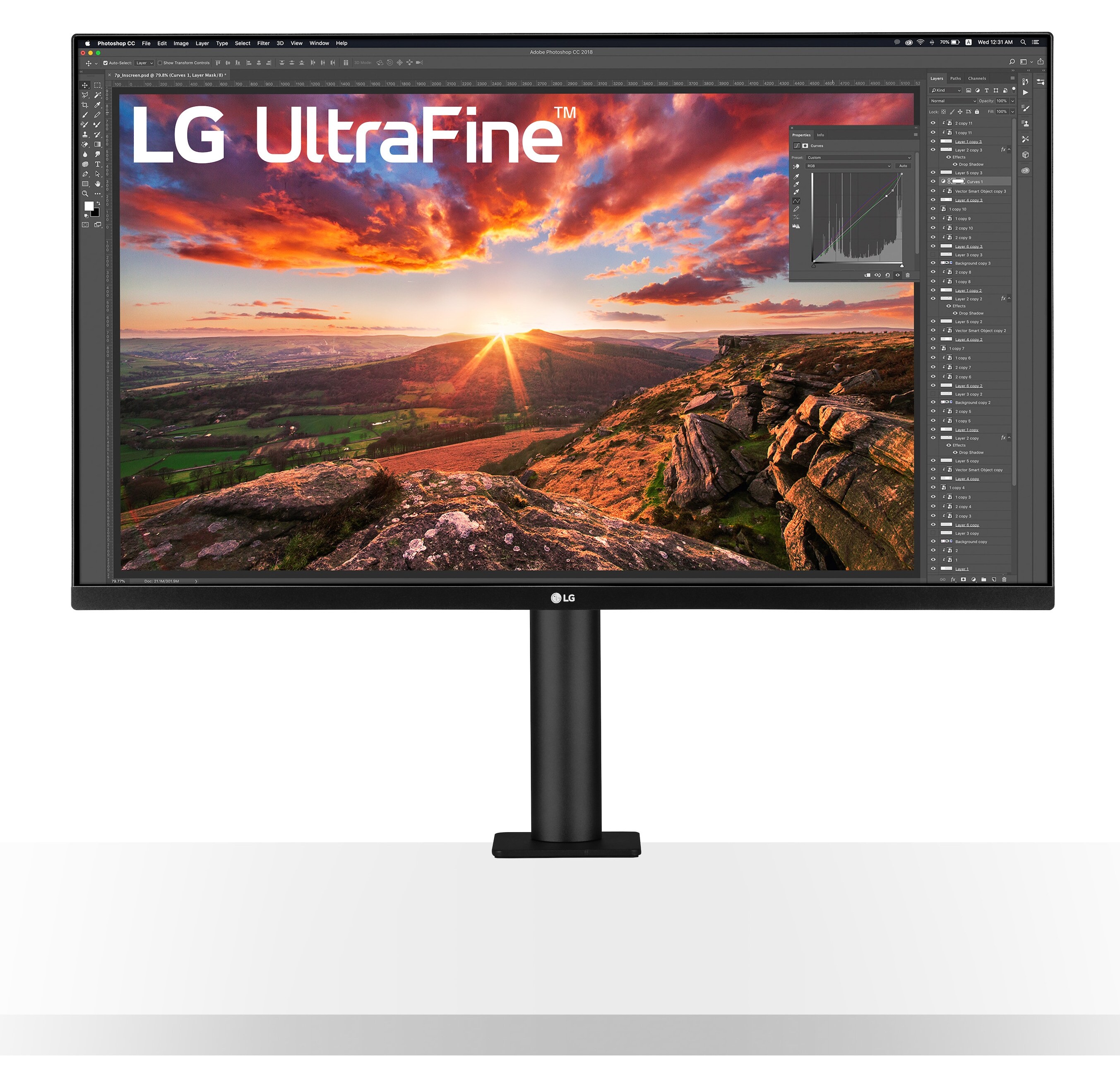 LG 32UN880P-B.BEU 80cm (31,5&quot;) 16:9 IPS UHD Monitor HDMI/DP/USB 3.0/USB-C