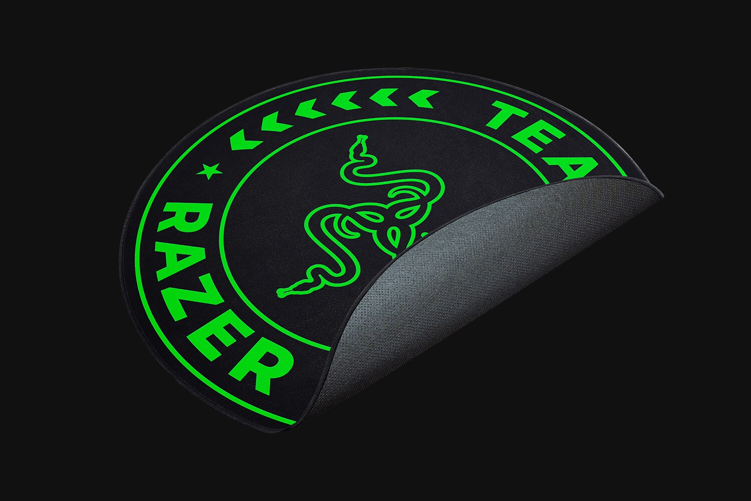 TEAM RAZER FLOOR RUG flexible/weiche Matte f&uuml;r deinen Gaming Chair