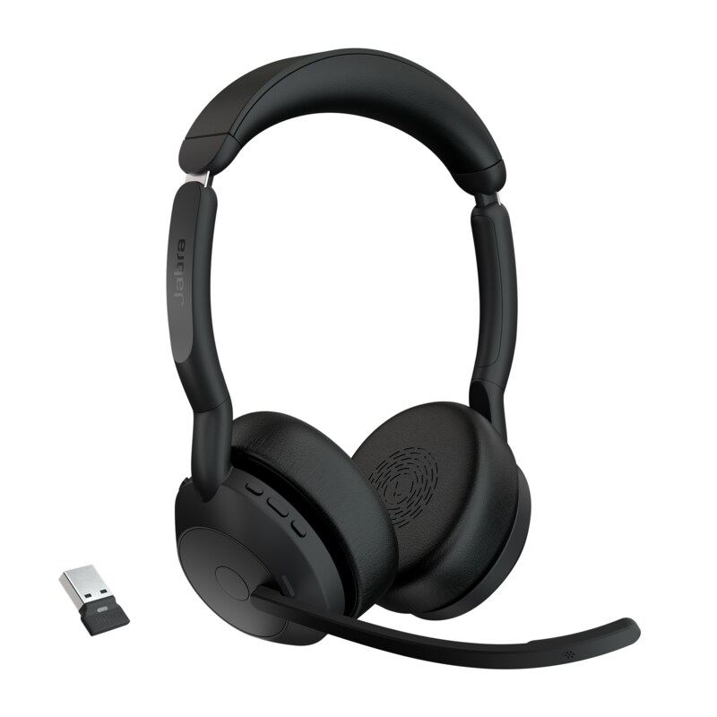 Jabra Evolve2 55 UC Stereo USB Headset schwarz USB-A