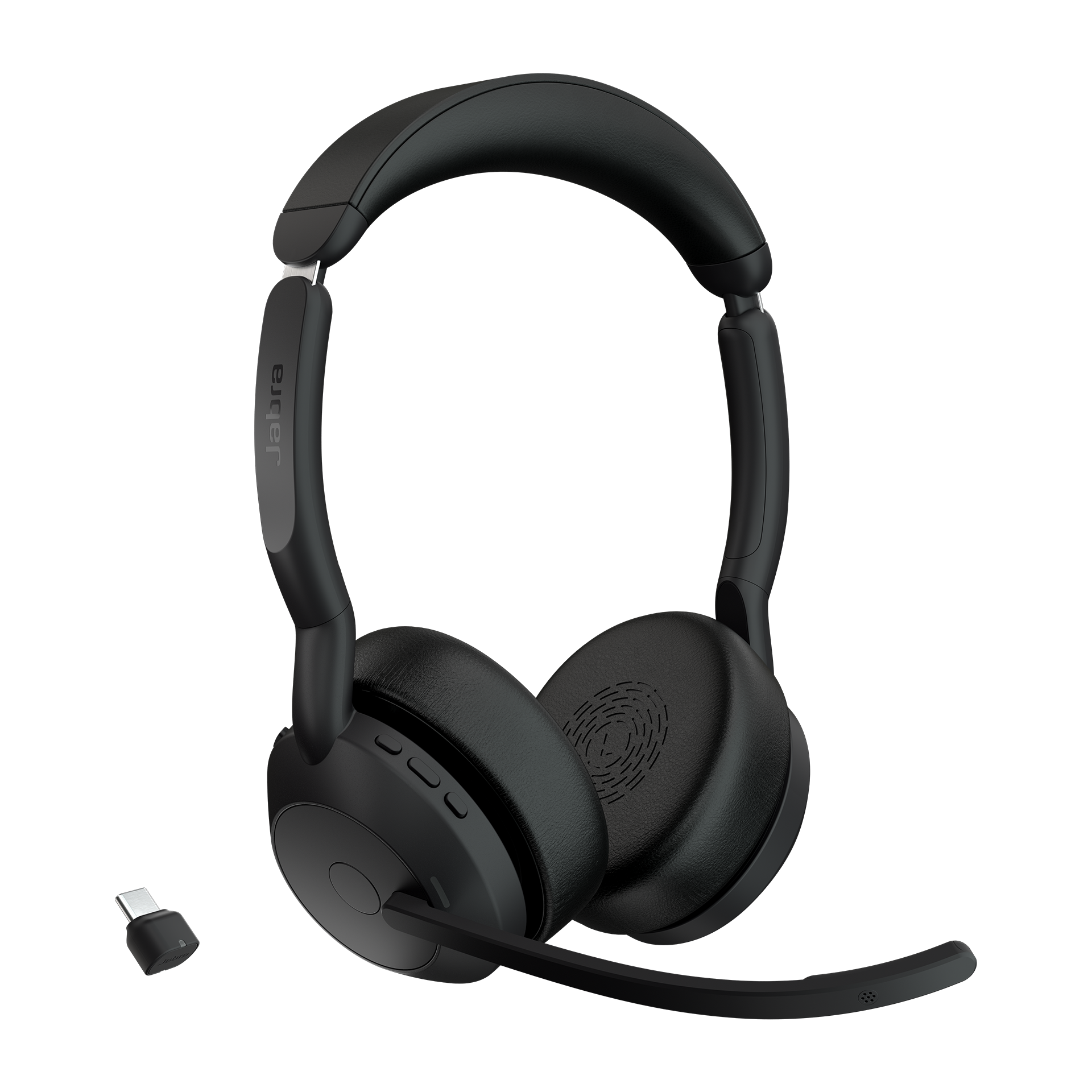 Jabra Evolve2 55 MS Stereo USB Headset schwarz USB-C