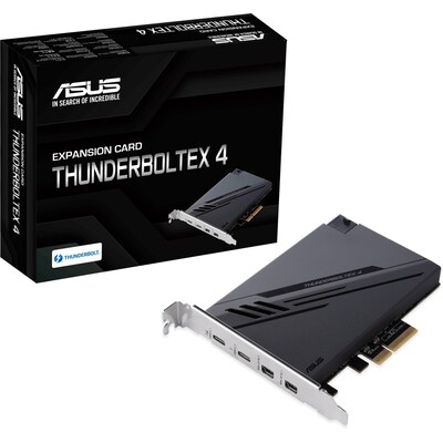 Image of ASUS ThunderboltEX 4, Erweiterungskarte für TB 4, PCIe 30 x4, DP 14, USB-C