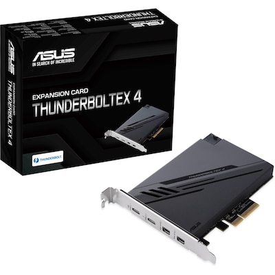 Thunderbolt 3 günstig Kaufen-ASUS ThunderboltEX 4, Erweiterungskarte für TB 4,  PCIe 3.0 x4, DP 1.4, USB-C. ASUS ThunderboltEX 4, Erweiterungskarte für TB 4,  PCIe 3.0 x4, DP 1.4, USB-C <![CDATA[• Intel-zertifizierte Thunderbolt 4-Erweiterungskarte • 40-Gbit/s-Bandbreit