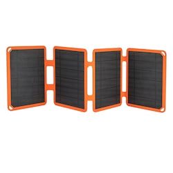 4smarts Solar Panel VoltSolar Compact 10W USB-A schwarz/orange