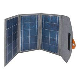 4smarts Solar Panel VoltSolar Style 20W mit Dual USB-A Anschluss