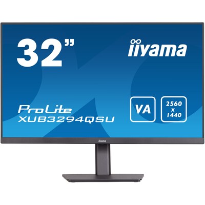 auf HDMI günstig Kaufen-iiyama ProLite XUB3294QSU-B1 80cm (32") WQHD VA Monitor HDMI/DP/USB 75Hz HV LS. iiyama ProLite XUB3294QSU-B1 80cm (32") WQHD VA Monitor HDMI/DP/USB 75Hz HV LS <![CDATA[• Energieeffizienzklasse: G • Größe: 80,0 cm (31,5 Zoll) 16:9, Auflösung