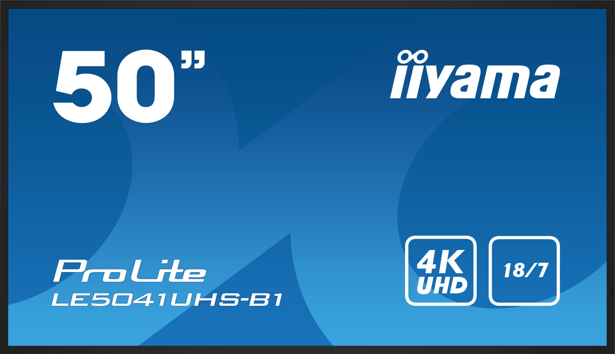 iiyama ProLite LE5041UHS-B1 125,7cm (50&quot;) 4K UHD Monitor LED VGA/HDMI LS