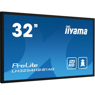 Zoll Monitor günstig Kaufen-iiyama ProLite LH3254HS-B1AG 80cm (32") FHD Digital Signage Monitor HDMI/DVI/VGA. iiyama ProLite LH3254HS-B1AG 80cm (32") FHD Digital Signage Monitor HDMI/DVI/VGA <![CDATA[• Energieeffizienzklasse: G • Größe: 80,0 cm(31,5 Zoll) 16:9, Auflös