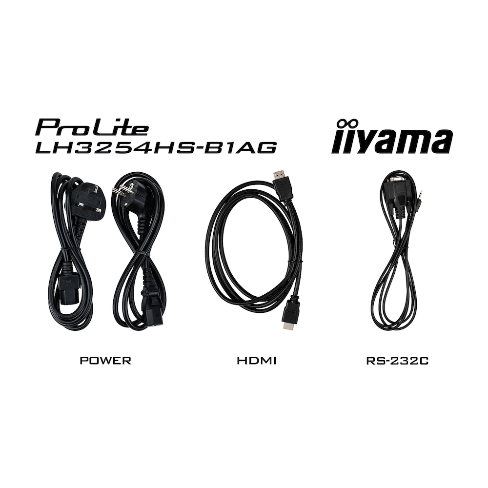 iiyama ProLite LH3254HS-B1AG 80cm (32") FHD Digital Signage Monitor HDMI/DVI/VGA